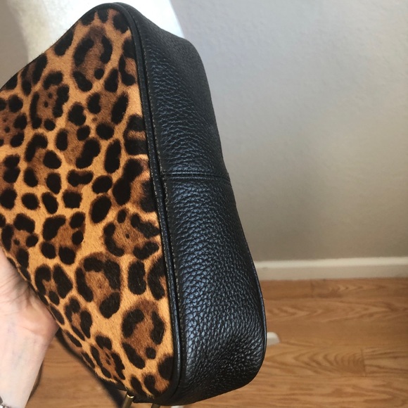 J. Crew Devon leather calf hair camera bag - Picture 8 of 11